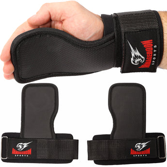 Weight Lifting Hand Grips Workout Pads by Armageddon Sports - Armageddon Sports