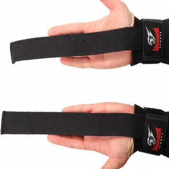 Lifting Workout Straps for Weight Lifting with Wrist Support Wraps by Armageddon Sports - Armageddon Sports
