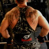 Weight Lifting Belt 6 Inch Genuine Leather Padded Gym Belt Premium Quality by Armageddon Sports - Armageddon Sports