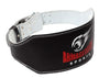 Weight Lifting Belt 6 Inch Genuine Leather Padded Gym Belt Premium Quality by Armageddon Sports - Armageddon Sports
