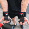 Weightlifting Power Lifting Wrist Hooks Straps for Full Back Workout by Armageddon Sports - Armageddon Sports