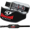 Weight Lifting Belt 6 Inch Genuine Leather Padded Gym Belt Premium Quality by Armageddon Sports - Armageddon Sports