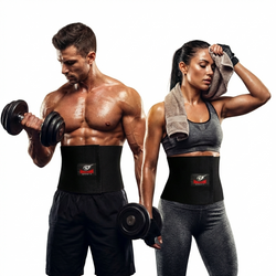 Premium Waist Trimmer Sauna Belt by Armageddon Sports