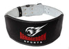 Weight Lifting Belt 6 Inch Genuine Leather Padded Gym Belt Premium Quality by Armageddon Sports - Armageddon Sports
