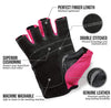 Pink Fitness Gloves for Women, Girls and Ladies by Armageddon Sports - Armageddon Sports