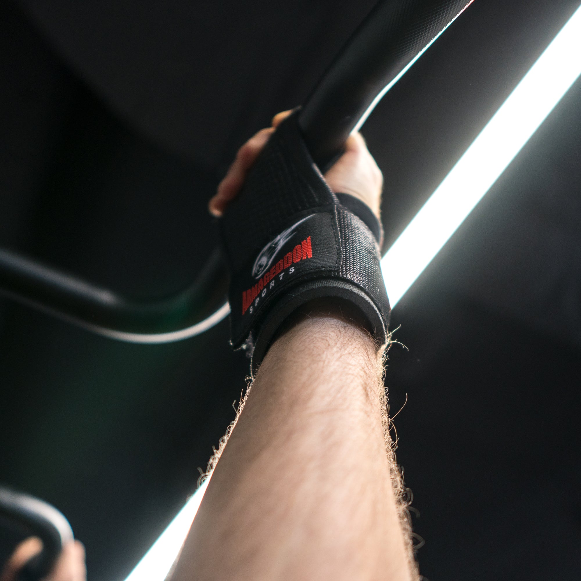 Weight Lifting Grip Wrist Straps Pull Up Gym Pads Workout Wraps