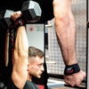 Bundle of Premium Wrist Weightlifting Straps Pair + Wrist Wraps Pair - Armageddon Sports