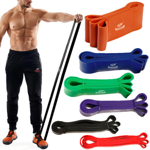 Pull-Up Assist & Exercise Resistance Bands for Men & Women Armageddon Sports