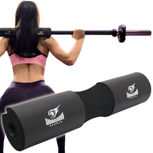 Barbell Foam Pad for Squat Hip Thrust Lunges by Armageddon Sports