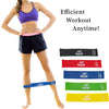 Resistance Loop Exercise Bands Set of 5 with Carry Bag by Armageddon Sports - Armageddon Sports