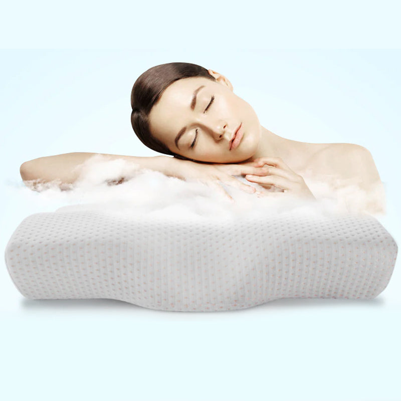 Graphene butterfly memory anti-snoring pillow [antibacterial and deodorant,  perfect cervical spine protection, evenly releasing pressure - Shop  annahome Pillows & Cushions - Pinkoi