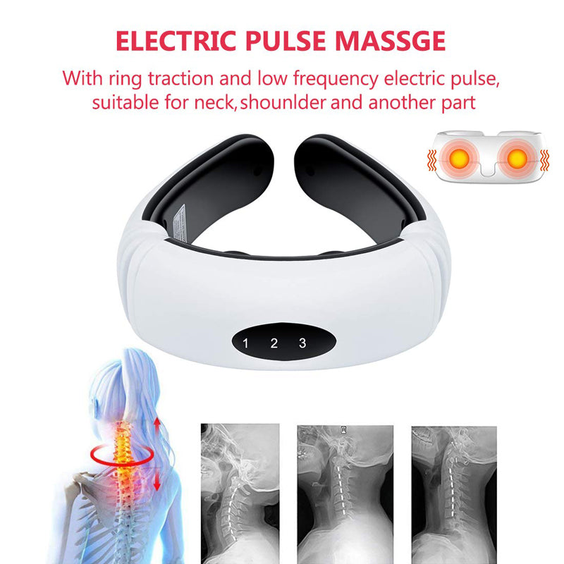 Pendant Neck Massager Ems Tens Micro Current Pulse Massage For Neck Arm Leg  Shoulder Massager Warmer Relaxation Pain Relief - Neck Massage Instrument -  AliExpress