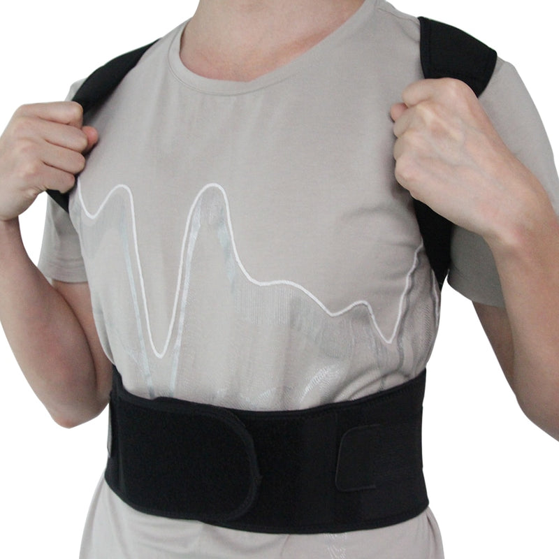 Magnetic Therapy Posture Corrector Men's and Women's Orthopedic Corset Back  Waist Support with Shoulder Brace Medical Corset 1pc